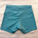 Lululemon Wunder Train High-Rise Shorts 4” - Tidal Teal Photo 6