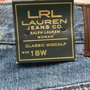Krass&co Women's LRL Lauren Jeans  Ralph Lauren Classic Mid-Calf Crop Stretch Jeans 18W Photo 4