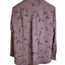 Hilary Radley NWT  Dusty Pink Floral Vneck Blouse Office Career Size XXL Photo 1