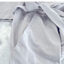 Patagonia Organic Cotton Gray V Neck Dress w/ pockets!Sm 3/4 length… Photo 7