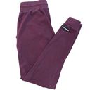 Alphalete  Women’s Joggers Size Small Maroon Logo Activewear Comfort Photo 0