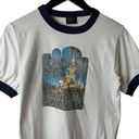 Star Wars Vintage  Movie Tee T Shirt White Blue Small S Ringer Single Stitch Logo Photo 1