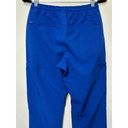 Jaanuu  Women's Ryla Blue Scrub Pant J85003 Size Small EUC Slim Mid-Rise Photo 9