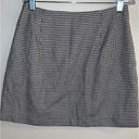 by the way. Women’s Black & White Houndstooth Zipper Detail Mini Skirt Size S Photo 1