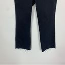 Pilcro  High Rise Cropped Flare Leg Black Jeans Size 29 Photo 3