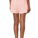 BCBGMAXAZRIA  High-Waisted Pleated Belted Light Pink Shorts Photo 7