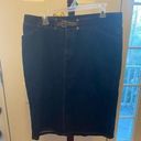 Ralph Lauren VINTAGE  DENIM SKIRT SIZE 14 Photo 0