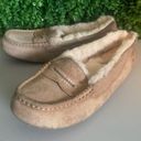 UGG Australia VIOLETTE SPARKLE BLING SUEDE Chestnut Moccasin Size 8 Photo 6