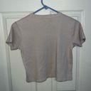  Mickey Mouse Size Medium M Cropped Top Beige Disney Store￼ Photo 2