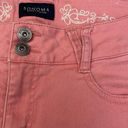 Sonoma Pink Denim Capri Stretchy Women's Jeans Size 8 Photo 6