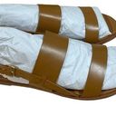 Cole Haan New in Box  Flynn Flat Sandals Pecan Leather Brown Size 10.5 Photo 0