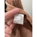 Altar'd State Altar’d State Brienne Corduroy Shacket Orange Brown Size Small Raw Hem Denim Photo 2