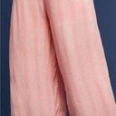 Anthropologie  Maeve Nell Wide Leg Crop Culottes Pink Sz Large Photo 1