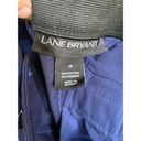 Lane Bryant  Womens Pants Size 18 The Ashley Navy Blue Curvy Fit Plus Size NEW Photo 3