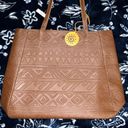 Disney NWOT!  Lion King Brown Faux Leather Tote Bag Photo 5