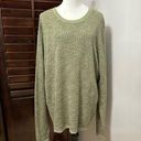 Treasure & Bond  Womens Pullover Sweater Green Long Sleeve Ribbed Plus 2XL New Photo 0