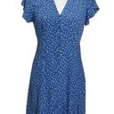 Rails  Helena Dress in Blue Wisteria A Line Mini Fit Flare Floral Womens Size XS Photo 1