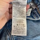 Levi's  Premium Wedgie Straight Denim Jean Size 26 Mid Rise Raw Hem Button Fly Photo 6