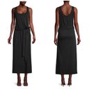 Vince Black Pima Cotton Sleeveless Dress Size Medium Photo 4