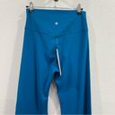 CRZ Yoga NWT  High Waist Crossover Flare Leggings Large in Super Sonic Blue Photo 5