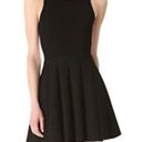 Parker  Black Off White Color Block Fit & Flare Cut Out Mini Dress Small Photo 0