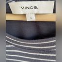 Vince  - Short Classic Stripe Side-Tie Dress | Small Photo 9