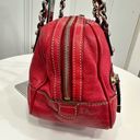 Gucci  Cruise Red Leather Chain Shoulder Bag Photo 3