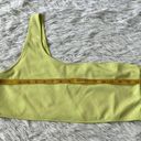 Good American  Women’s Scuba hot shoulder bikini top in key lime001 size 6 Photo 6