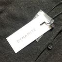 Dynamite  long sleeve asymmetrical key hole top Photo 3