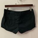 Rewind Black Denim Shorts Size 9 FADED Photo 2