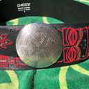 Chico's CHICO’S Tiki Embroidered/sequin Leather Wrap Belt S Photo 1