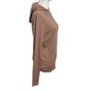 Commando  Luxury Riba Hoodie Sweatshirt Nude Brown Pima Cotton Women’s Size L Photo 3