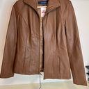 Cole Haan NWT-  Wing Collar Leather Jacket XS Photo 1