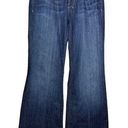 7 For All Mankind Dojo Original Trouser Jeans Low Rise Wide Leg Size 26 x 29 Photo 5