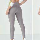 Fabletics  Define PowerHold High-Waisted Legging leggings grey Pebble leaf size X Photo 2