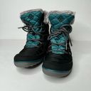 Columbia  Women's Heavenly Shorty Omni-Heat Snow Boots Black/Deep Water Size 6 Photo 1