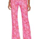 Rolla's  Ivy Mod Floral Bootcut Jeans High Rise SMALL Hippie Barbie Pink NEW Photo 0