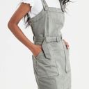 American Eagle  (AE) Olive Overall Utility Dress Photo 1
