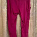 32 Degrees Heat 32 Degrees Cool Magenta Pink High Waist Active Leggings Large NWOT Photo 1