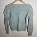 Tahari Green Knit Cropped Long Sleeve Top ( S ) Photo 3