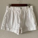 Gap Super High Rise White Jean Shorts Photo 0