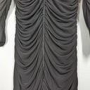 Badgley Mischka  Belle of the Ball Off The Shoulder Gown Black Dress Size 4 Photo 6