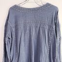 Free People  Boy Meets Girl Boho Long Sleeve Pacific Coast Top Photo 6