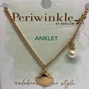 Sea Shell & Faux Pearl Anklet Photo 1