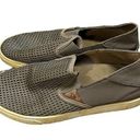 Olukai  Pehuea Women’s Slip-on Sneakers Brown Leather Size 7 EU 37 Photo 0