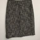 Kate Spade  Tweed Judy Pencil Skirt SIze 00 B & W Photo 1