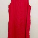 J.Jill  Dress Womens Size S Linen Tank Sheath Basic Boho Lagenlook Classic Photo 0