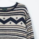 Krass&co LRL Lauren Jeans  Ralph Lauren Chevron Striped Wool Blend Sweater Size XL Photo 1