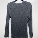 INC  Charcoal Ribbed Long Sleeve Stretch Women's Pullover Sweater Size XS Photo 5