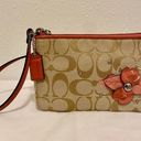 Coach Small Pink Wristlet Clutch Photo 0